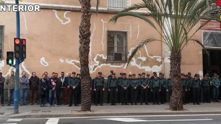 Homenaje en Alicante a los dos policías asesinados en Afganistán