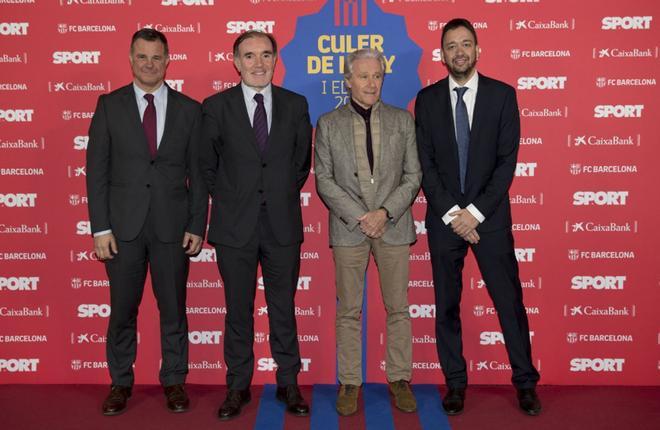 Ramon Alfonseda representó a la Agrupació Barça Jugadors