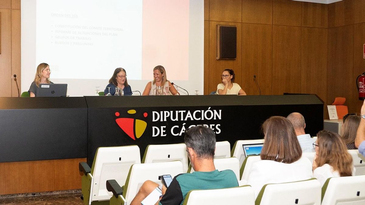Imagen de la reunión con los territorios Unesco.