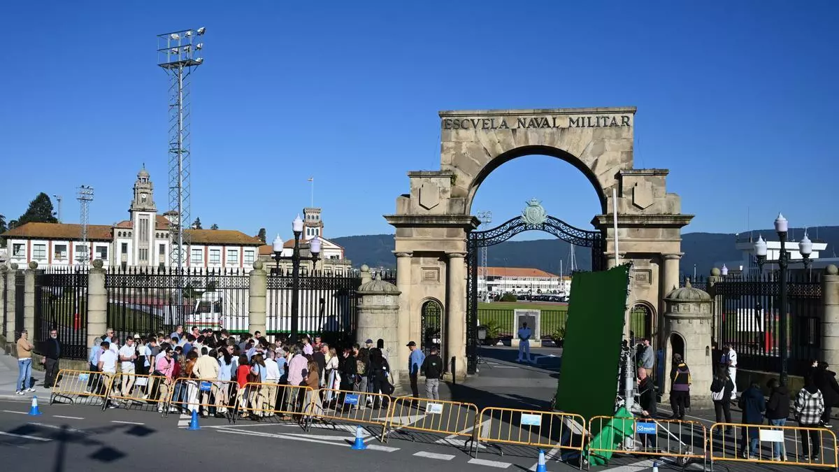 «Marusía», la nueva serie de Telecinco rodada en la Escuela Naval, se estrenará en el Auditorio de Marín