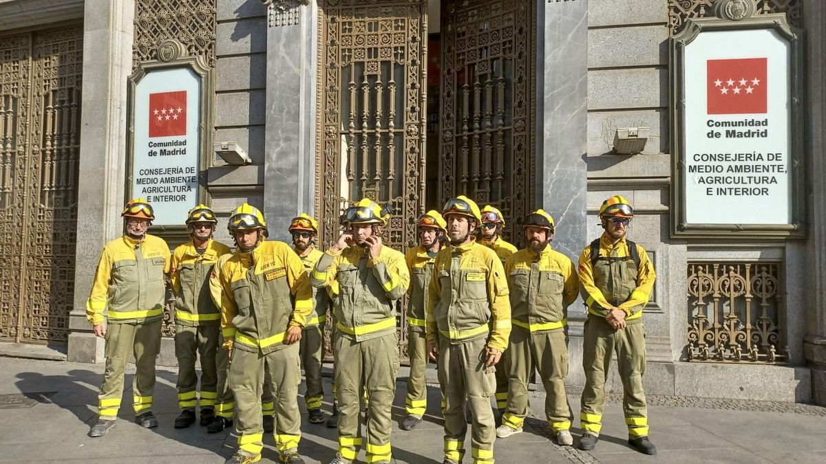 Los brigadistas retoman la huelga el lunes sin esperar a la reunión tripartita del día 28