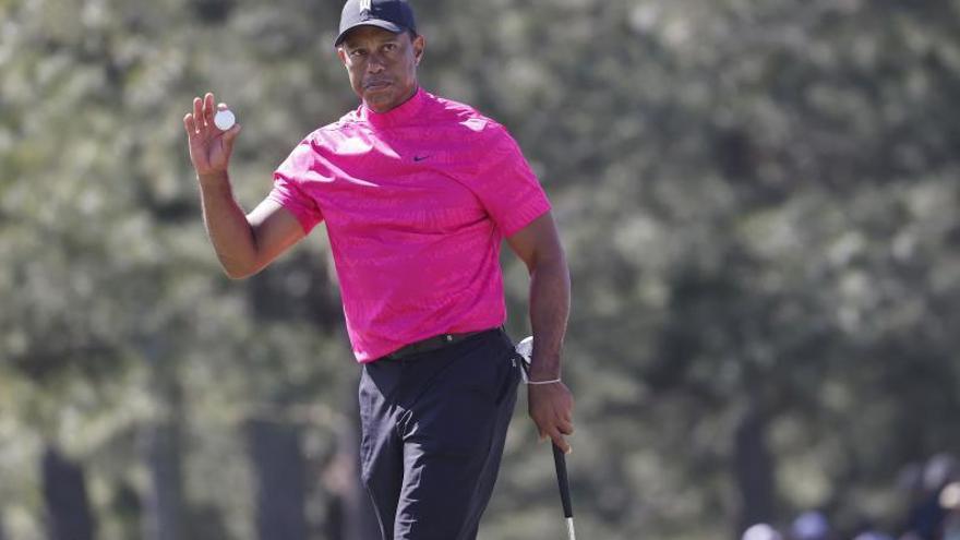 Tiger Woods reaparece en Augusta con un gran resultado