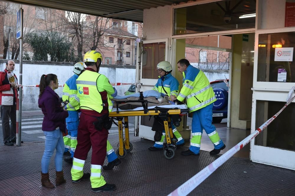 Accidente de un tren de Cercanías en Alcalá de Henares