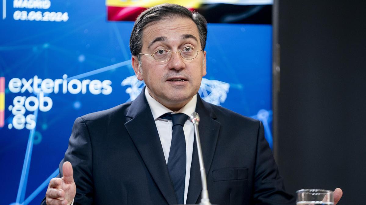 El ministro de Asuntos Exteriores, Unión Europea y Cooperación, José Manuel Albares