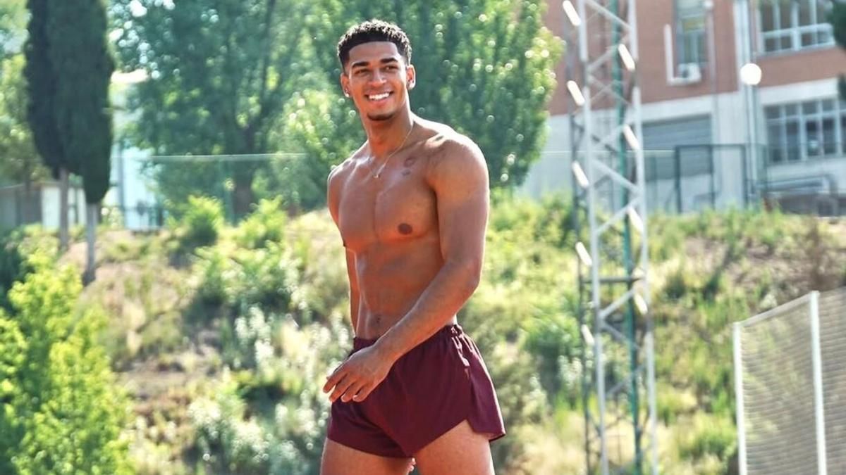 Dani Castilla, durante un entrenamiento en Madrid este mes