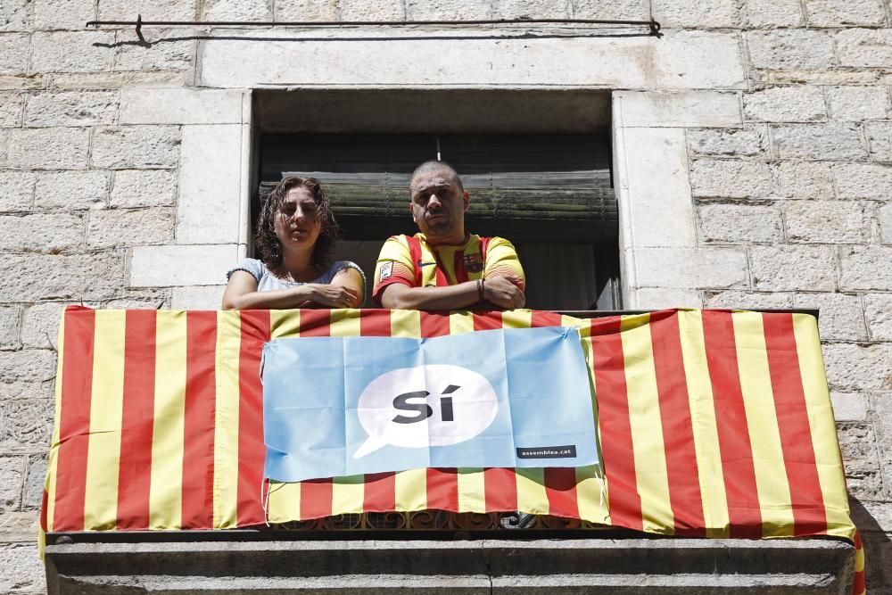 La Diada de l'11 de setembre a les comarques gironines