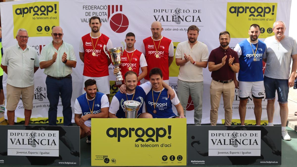 Finalistes primera, Bicorp i Xeraco.