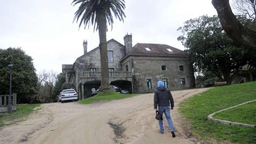 Pazo de Vista Real, en Vilanova de Arousa. // Noé Parga