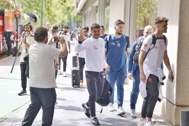 El RCD Mallorca ya está en Sevilla