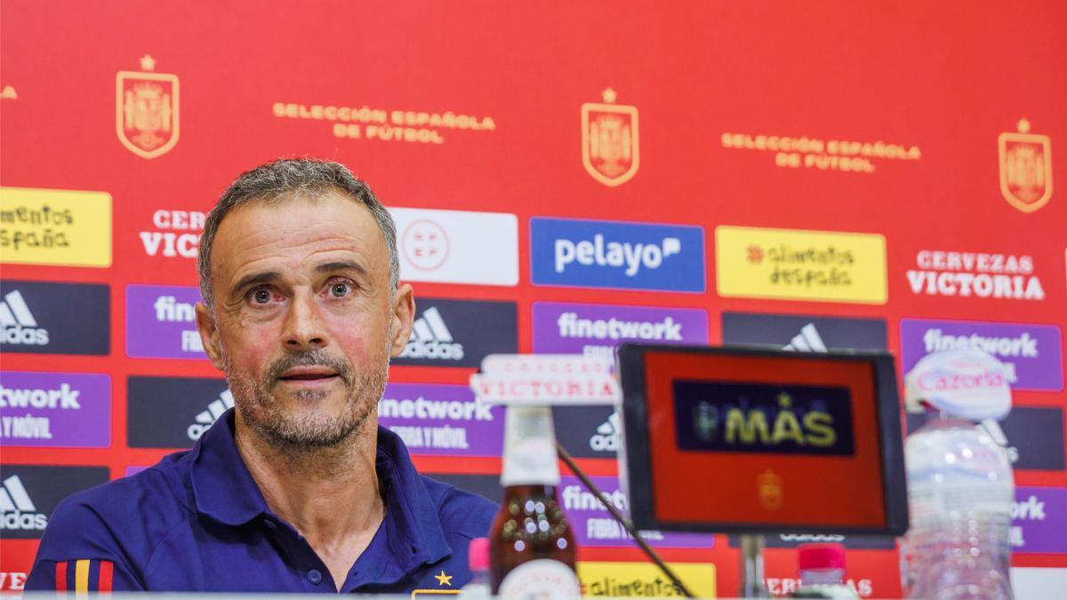 Luis Enrique analiza el duelo entre España y Suiza de la Nations League