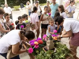 GALERÍA | La procesión infantil a la Virgen del Canto, en imágenes