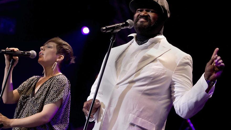 El vocalista de jazz Gregory Porter