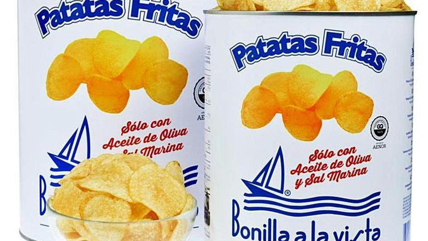 Imagen del nuevo formato de patatas fritas.