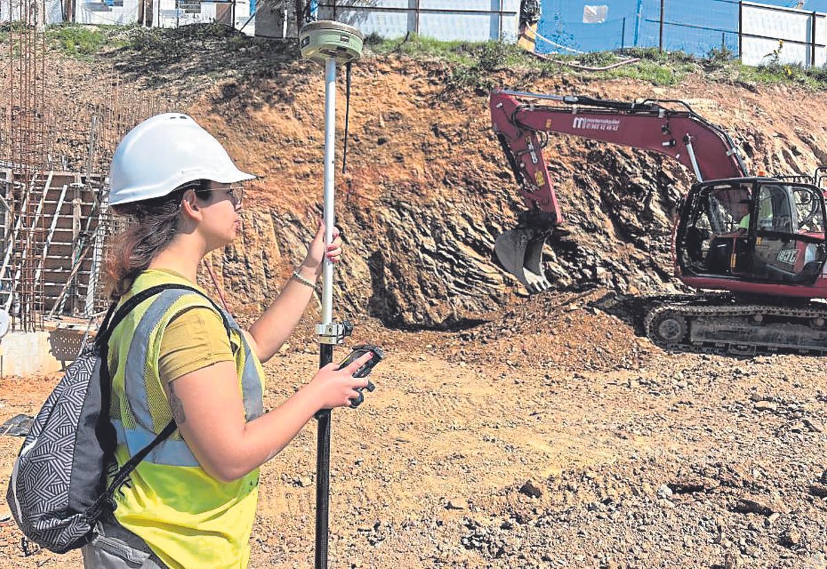 La malagueña Estrella Carretero estudia un ciclo de Proyecto de Obra Civil en el IES La Rosaleda.