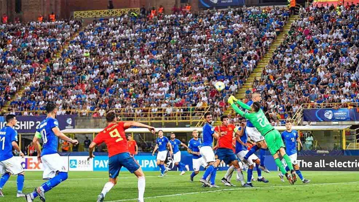 La selección española Sub 21 perdió en su debut