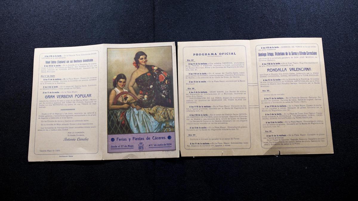 Programa de las Ferias y Fiestas de San Fernando de 1934.