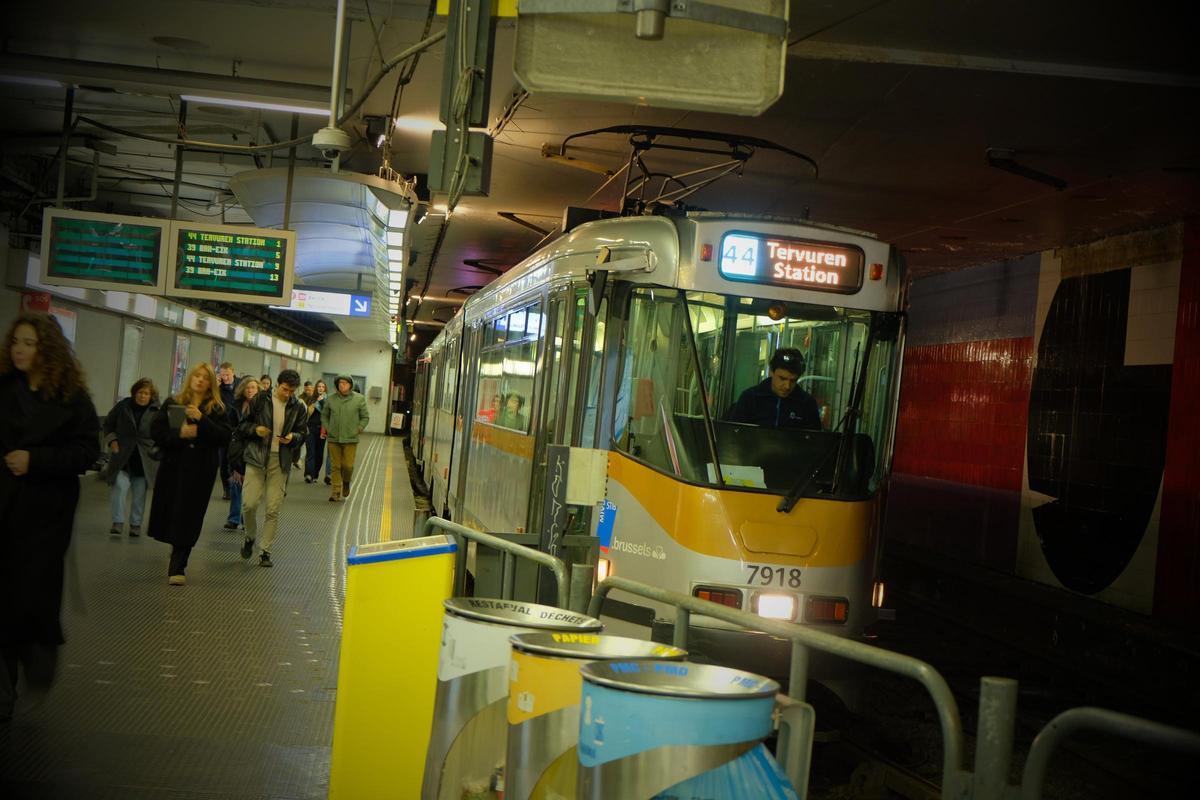 El Tranvía 44 de Bruselas