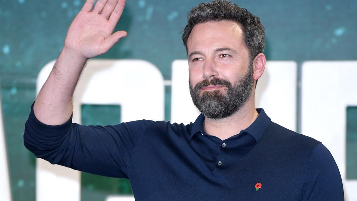 Ben Affleck, durante la presentación en Londres, el pasado sábado, de 'La liga de la justicia'.