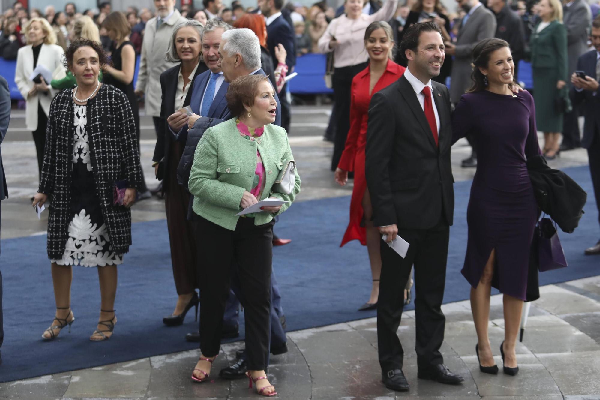 EN IMÁGENES: Así fue la alfombra azul de los Premios Princesa de Asturias 2023