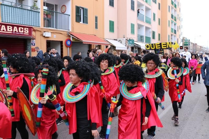 Primeros carnavales en los colegios