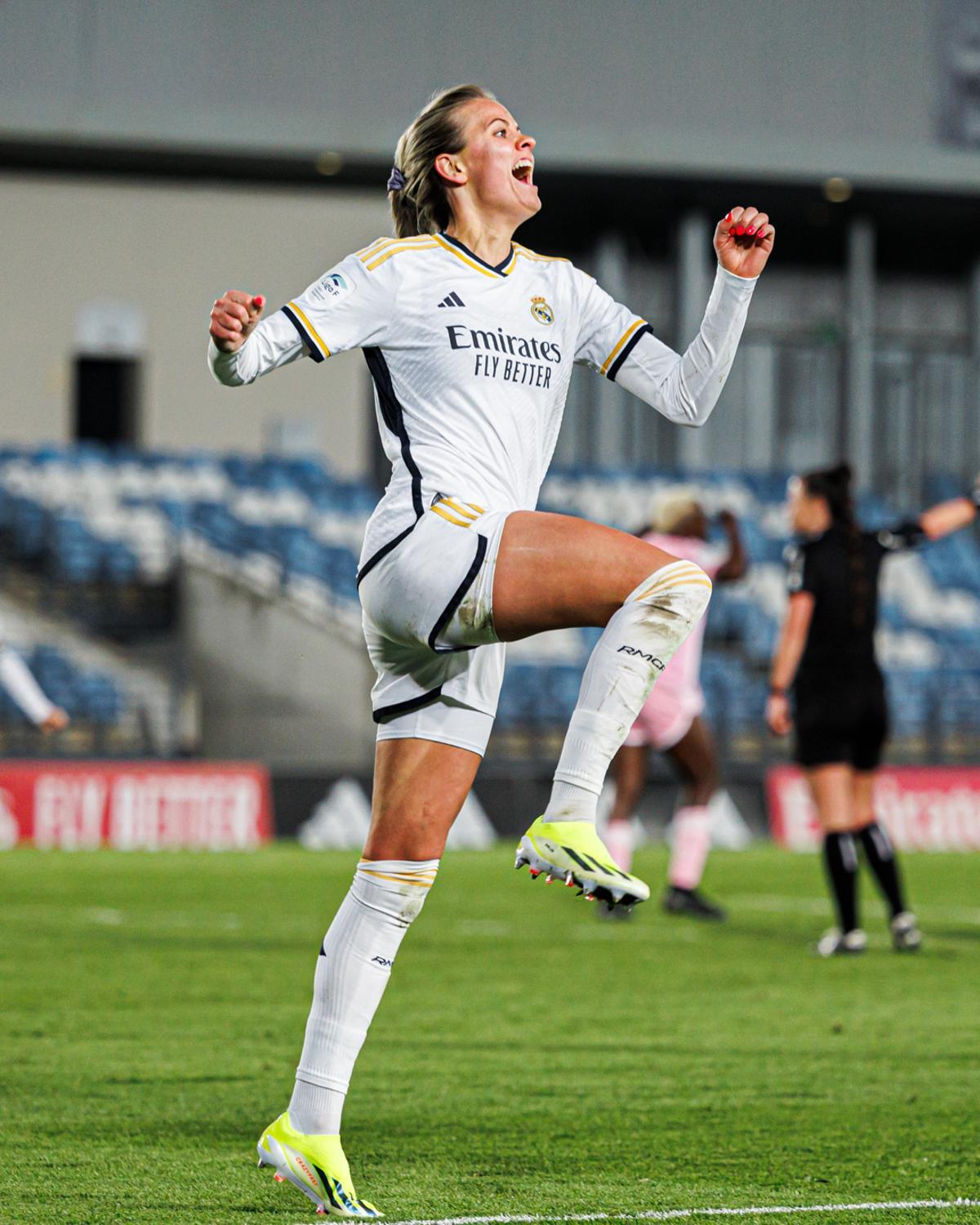 Caroline Moller en el Real Madrid Femenino