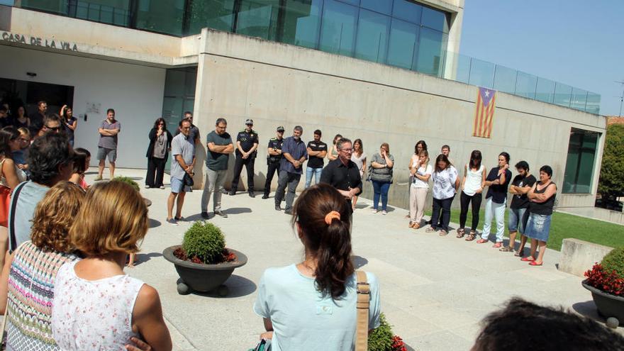 Minuts de silenci pels atemptats de Barcelona i Cambrils