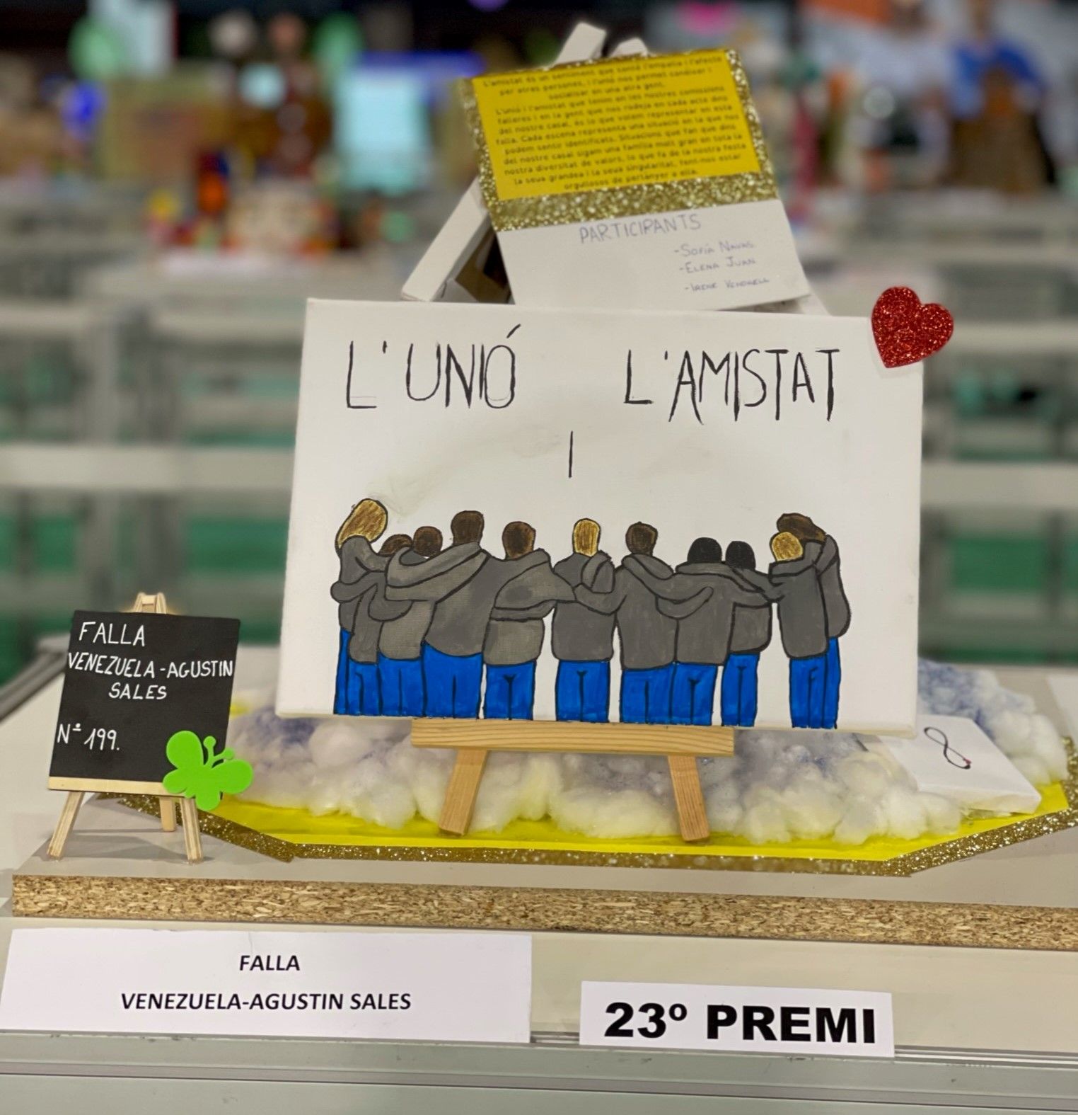 Maquetas del concurso de la JCF y sus premios