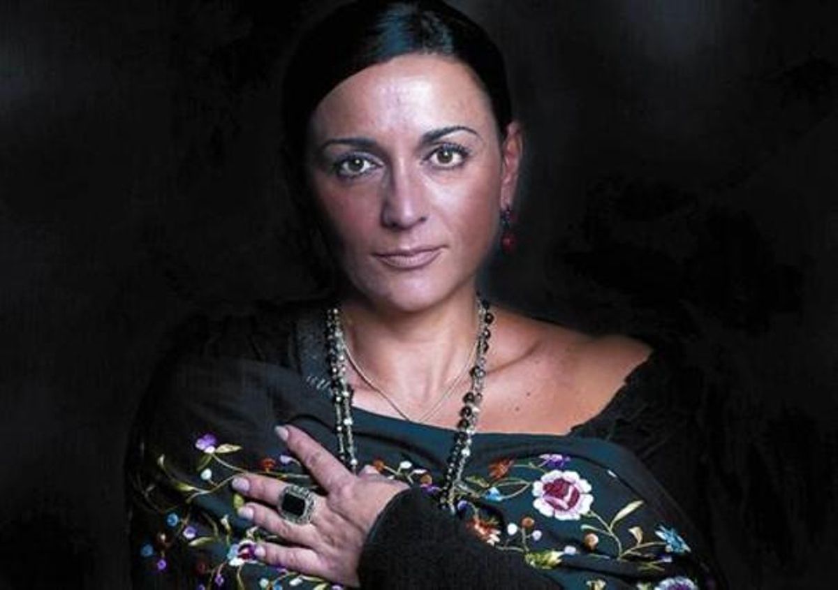 La cantant algueresa Franca Masu. La cantant algueresa Franca Masu.