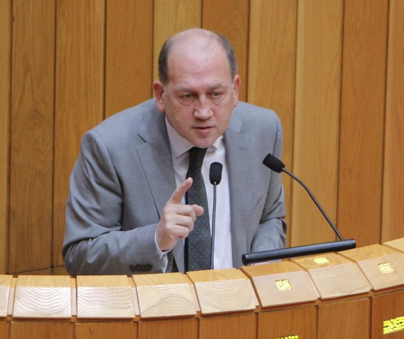 Pleno en el Parlamento de Galicia