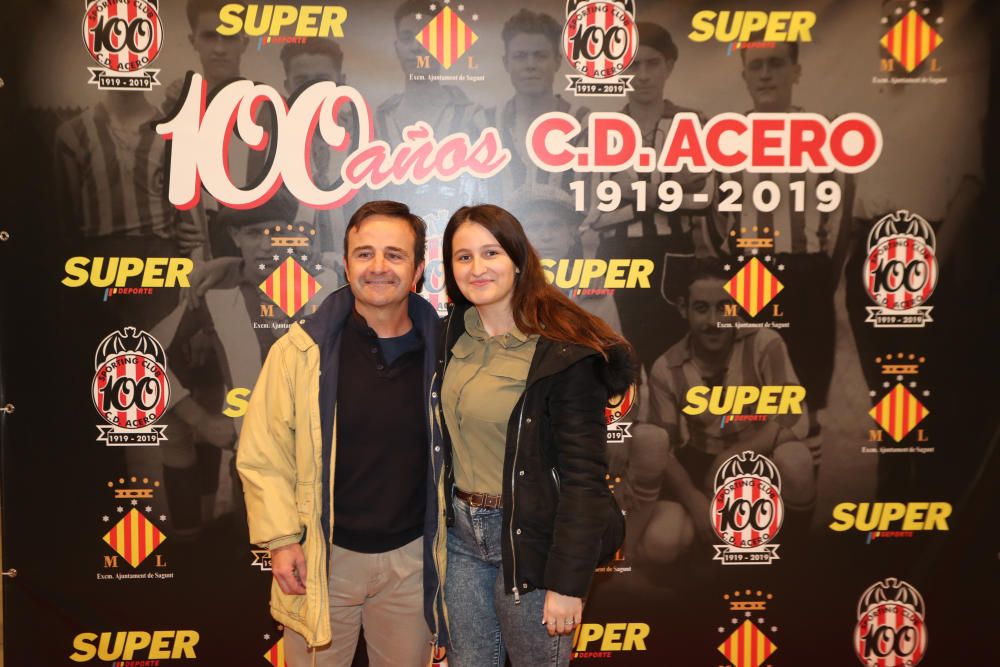 Superdeporte, en el acto del centenario del Acero