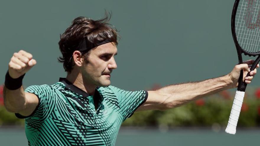 Roger Federer, pentacampeón de Indian Wells