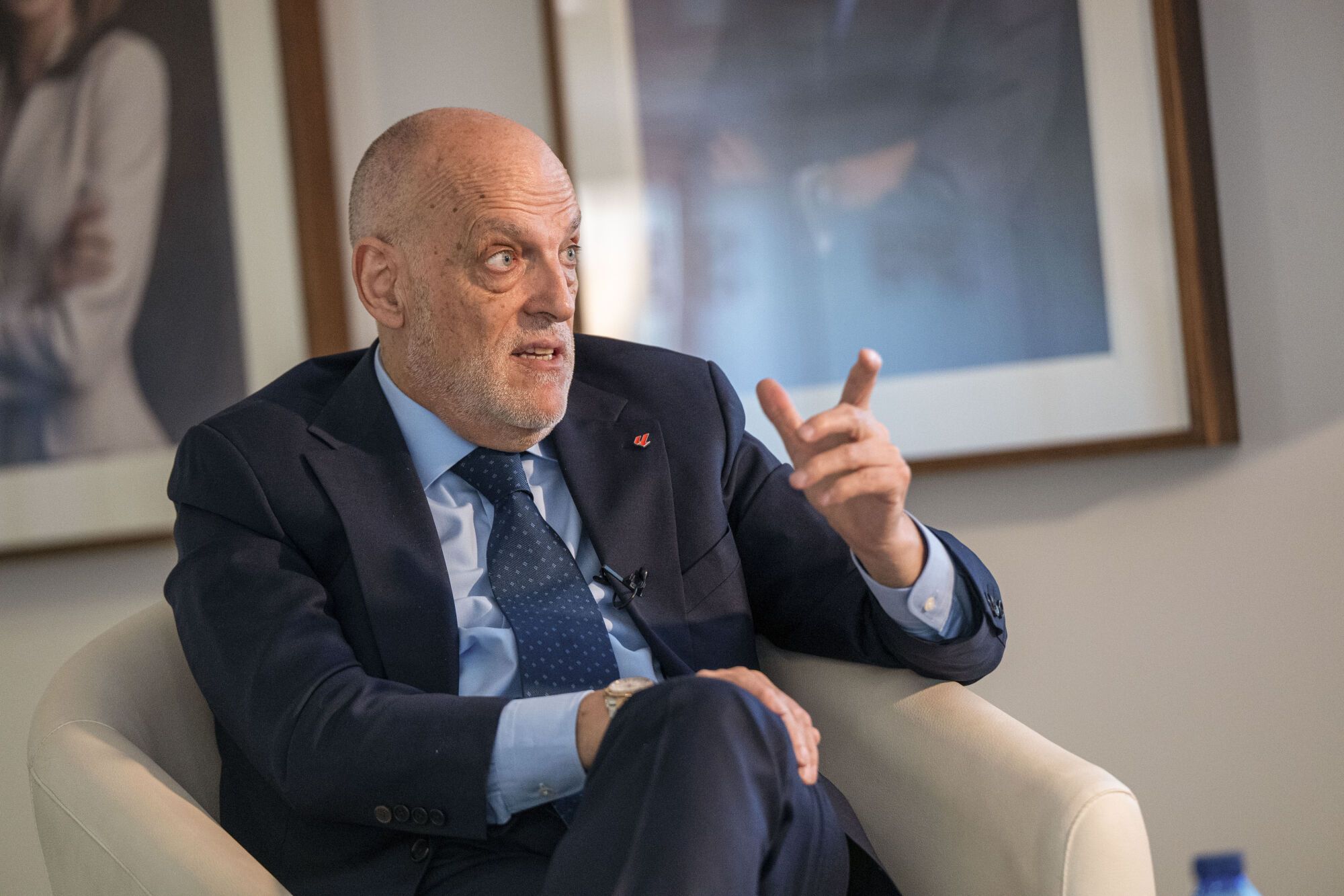 Tebas: "El Barça no genera crispación, es el Madrid con su televisión y su presidente contra todo"