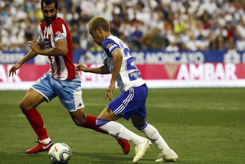 Partido entre el Real Zaragoza y el Lugo