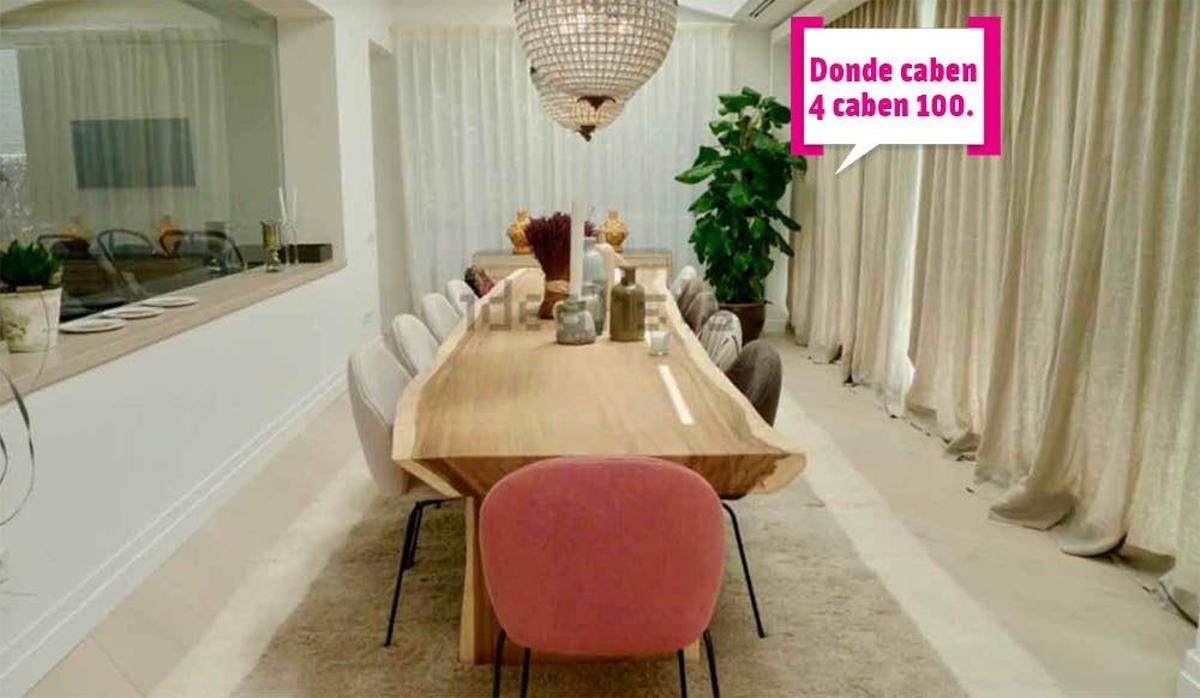 Comedor de la casa de 'La finca' de Iker Casillas y Sara Carbonero