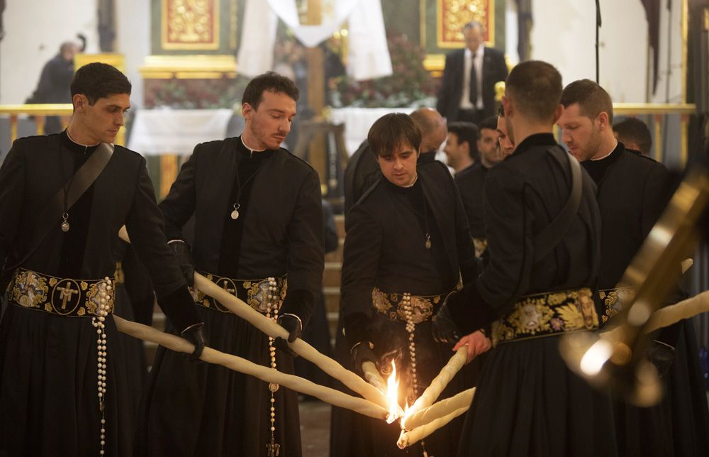 Procesión de Viernes Santo en Sagunt