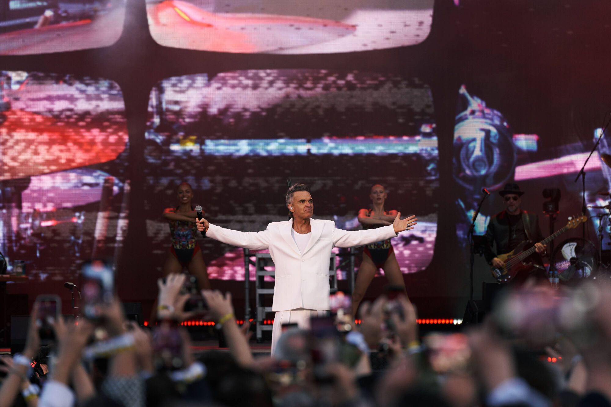 Concierto de Robbie Williams en Málaga