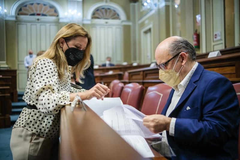 Pleno del Parlamento de Canarias, 27/12/2021