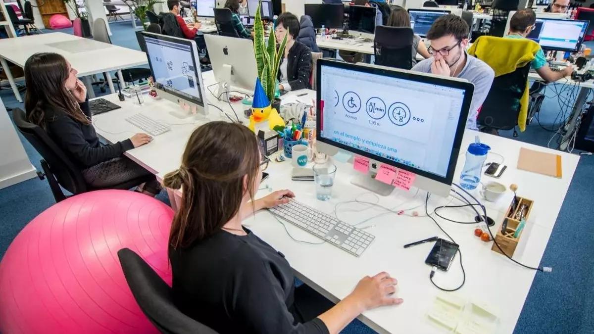 Las oficinas de una 'startup' de Barcelona, en una imagen de archivo / Tech Barcelona