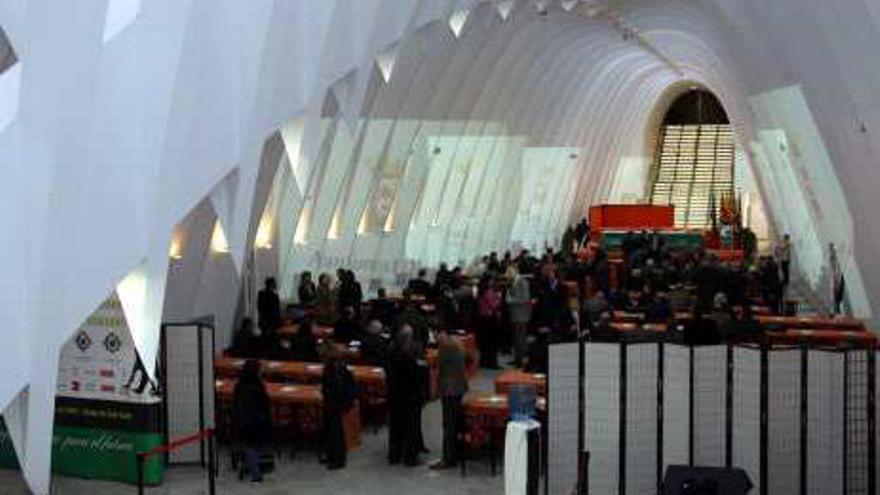 Imagen de un congreso celebrado en la Llotja de Sant Jordi.