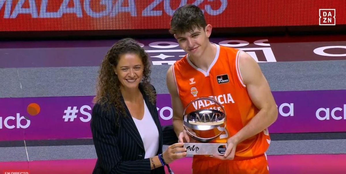 SERGIO DE LARREA, NOMBRADO COMO MVP DE LA SUPERCOPA 2025