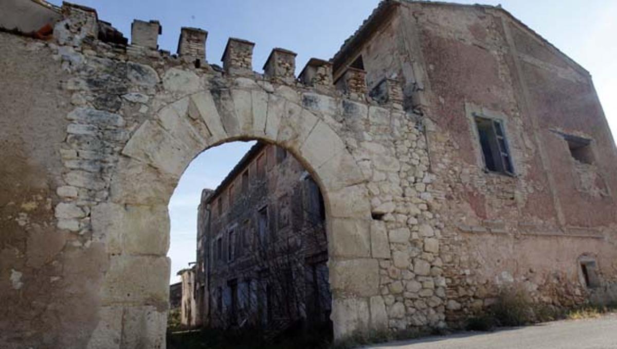 El poblado medieval de Berfull amenaza con un &quot;desplome total&quot; si no se actúa