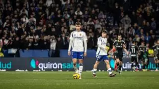 El Real Zaragoza se olvida de ir en ventaja con Ramírez