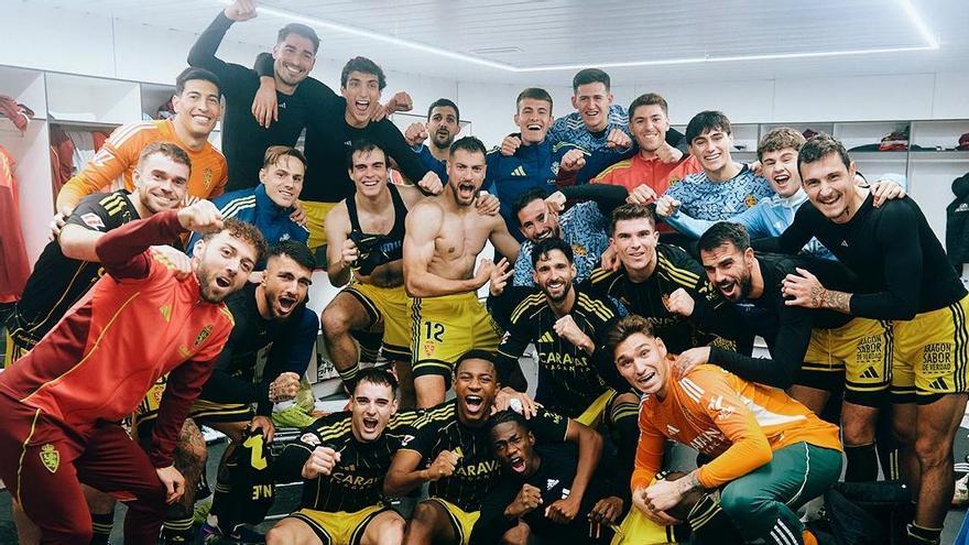 La victoria del Real Zaragoza en Santander, desde dentro: "Es un escenario idílico para dar un golpe encima de la mesa"