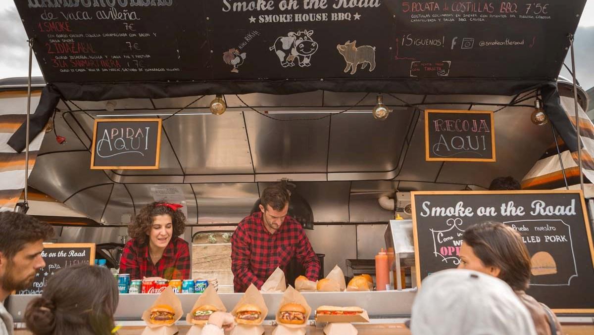 Las 'food trucks' nos ofrecerán delicias gastronómicas.