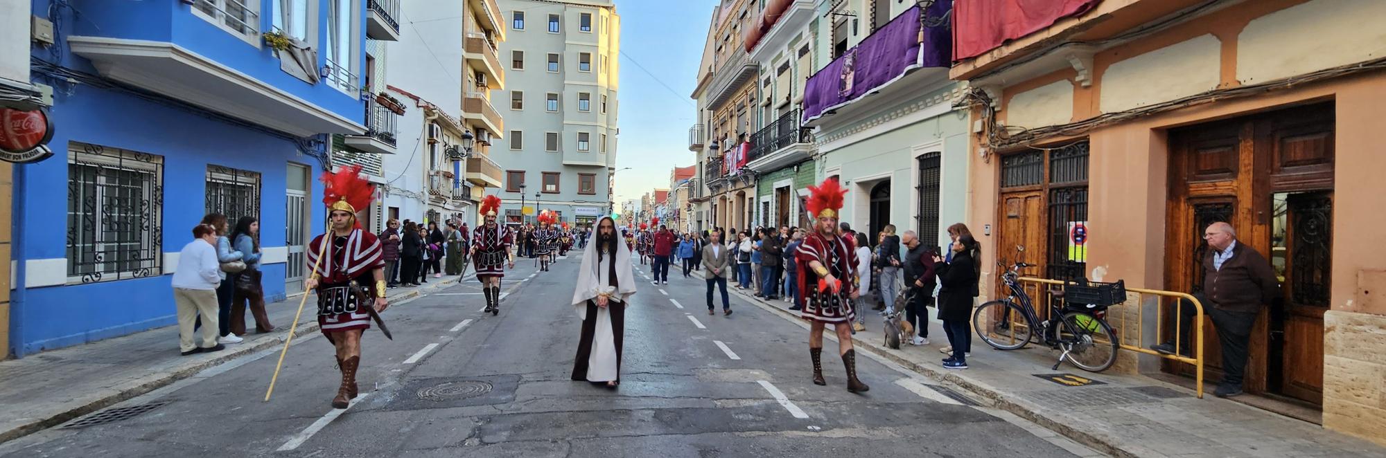 Prendimiento y Lanzada en la Semana Santa Marinera