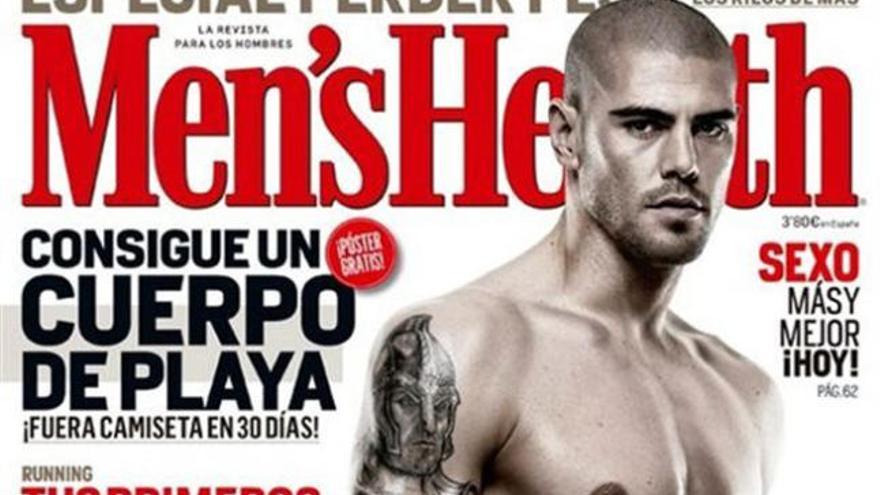 Víctor Valdés, portada de Men&#039;s Health.