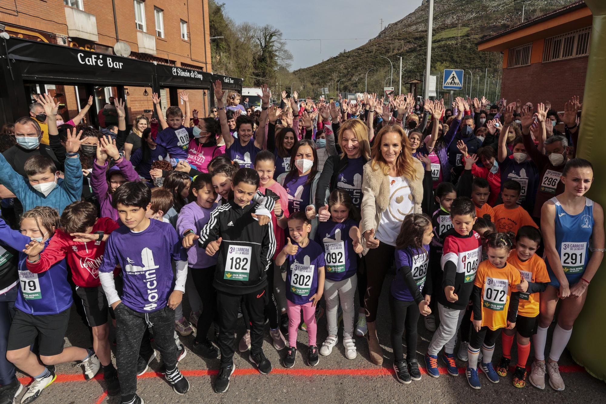 Carrera de la mujer de Morcín. En beneficio de la Fundación Sandra Ibarra