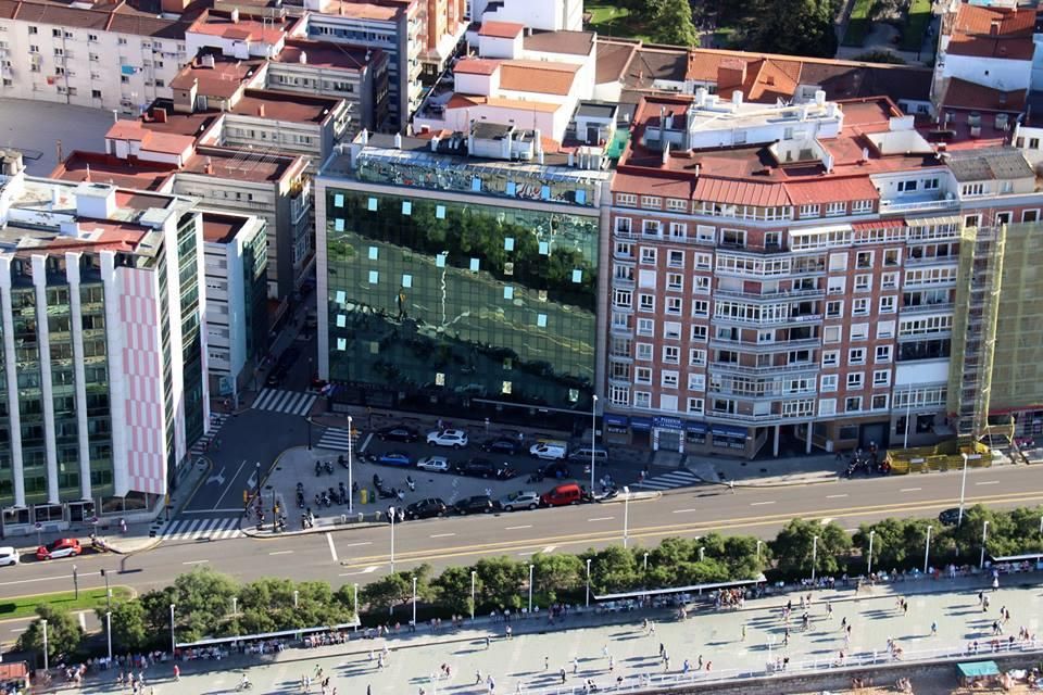 Gijon desde el aire