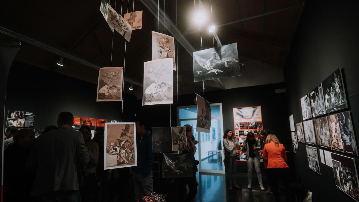 La exposición se puede visitar en el Centro Cultural Manuel Benito Moliner de Huesca hasta el 25 de junio.