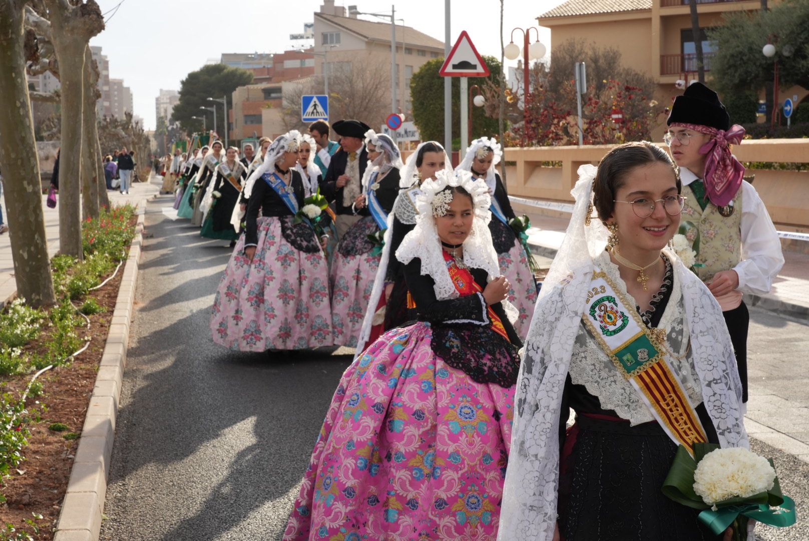 Galería de la Ofrena: El homenaje de las fiestas a la Mare de Déu de Lledó